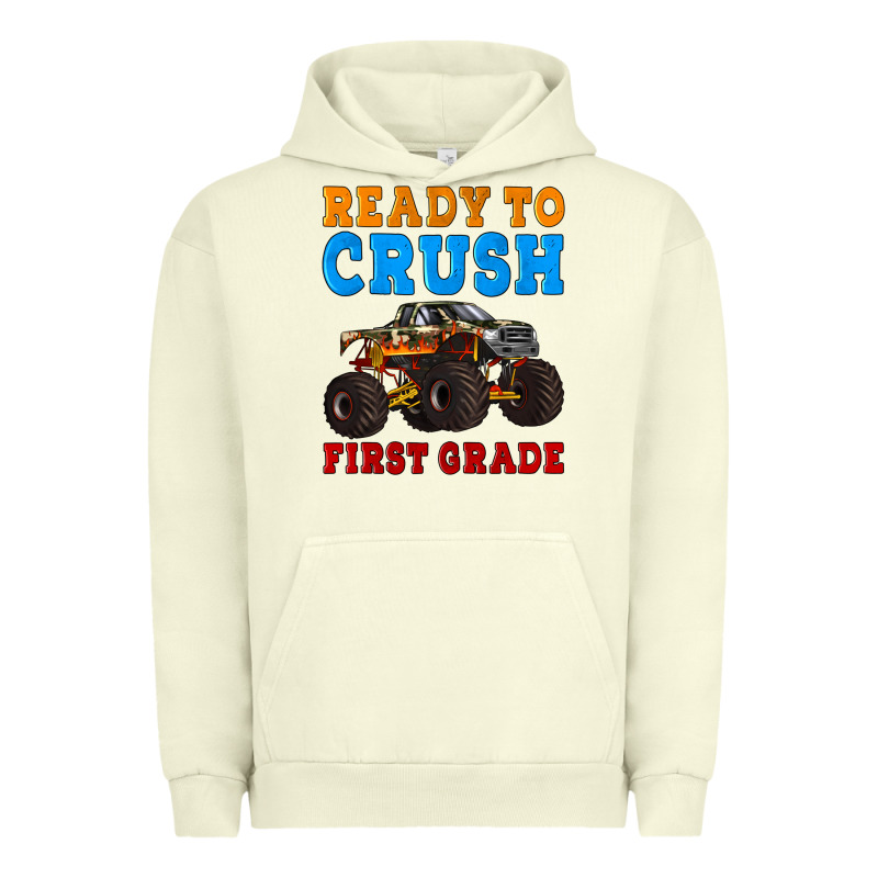 Ready To Crush First Grade Urban Hoodie by Artiststas | Teevron