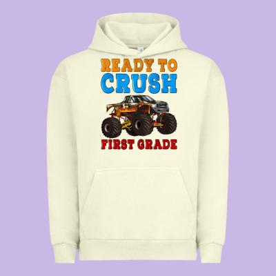 Ready To Crush First Grade Urban Hoodie Designed By Artiststas