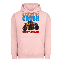Pigment Salmon ready to crush first grade Urban Hoodie - Artiststas