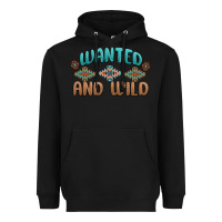 Black wanted and wild Heavyweight Hoodie - MaliasSmallBusiness