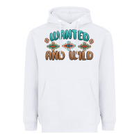 White wanted and wild Heavyweight Hoodie - MaliasSmallBusiness