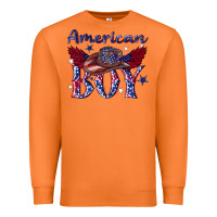 Carrot American boy with cowboy Premium Sweatshirt - texasbilliewilder