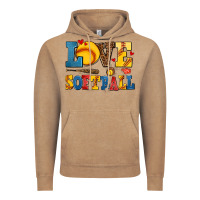 Vintage Coffee love softball Vintage Hoodie - AdoDesignShop