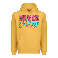 Mustard never give up Premium Hoodie - JahusDesignShop