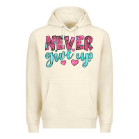 Sandshell never give up Premium Hoodie - JahusDesignShop