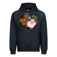 Navy santa texas map Urban Hoodie - JahusDesignShop