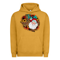 Pigment Peanut Butter santa texas map Urban Hoodie - JahusDesignShop