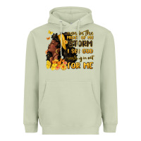 Matcha even in the midst of my storm i see god Heavyweight Hoodie - MaliasSmallBusiness