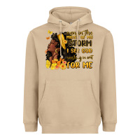 Mushroom even in the midst of my storm i see god Heavyweight Hoodie - MaliasSmallBusiness
