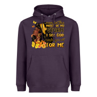 Plum even in the midst of my storm i see god Heavyweight Hoodie - MaliasSmallBusiness