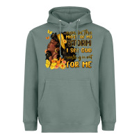 Sage even in the midst of my storm i see god Heavyweight Hoodie - MaliasSmallBusiness