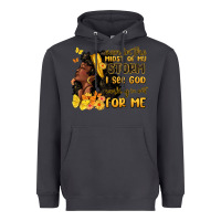 Smoke even in the midst of my storm i see god Heavyweight Hoodie - MaliasSmallBusiness