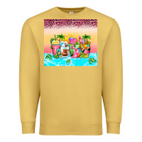 Antique Gold beach summer coffee cups Premium Sweatshirt - Zillion Design Studio