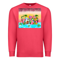 Cardinal beach summer coffee cups Premium Sweatshirt - Zillion Design Studio