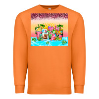 Carrot beach summer coffee cups Premium Sweatshirt - Zillion Design Studio