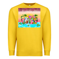 Lemon beach summer coffee cups Premium Sweatshirt - Zillion Design Studio