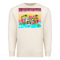 Sandshell beach summer coffee cups Premium Sweatshirt - Zillion Design Studio