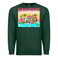 Sports Green beach summer coffee cups Premium Sweatshirt - Zillion Design Studio