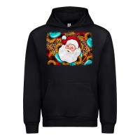 Black santa background Urban Hoodie - JahusDesignShop