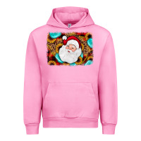 Fuchsia Pink santa background Urban Hoodie - JahusDesignShop
