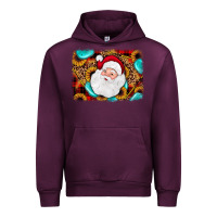 Mauve Wine santa background Urban Hoodie - JahusDesignShop