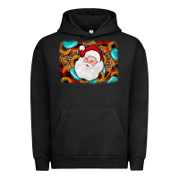 Pigment Black santa background Urban Hoodie - JahusDesignShop