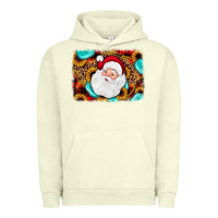 Pigment Pistachio santa background Urban Hoodie - JahusDesignShop