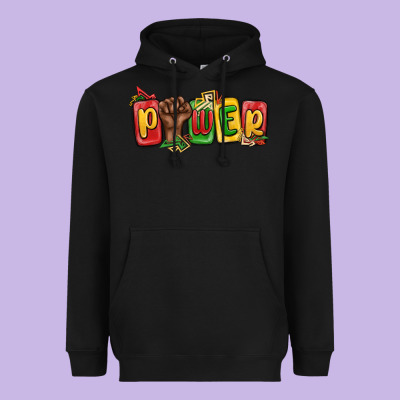 Heavyweight Hoodie power juneteenth