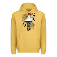 Antique Gold freak ghost halloween Premium Hoodie - BundleAndBundleShop