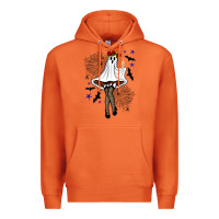 Carrot freak ghost halloween Premium Hoodie - BundleAndBundleShop