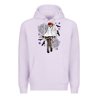 Lilac freak ghost halloween Premium Hoodie - BundleAndBundleShop