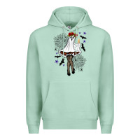 Seafoam freak ghost halloween Premium Hoodie - BundleAndBundleShop