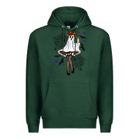 Sports Green freak ghost halloween Premium Hoodie - BundleAndBundleShop