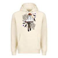 Tofu freak ghost halloween Premium Hoodie - BundleAndBundleShop