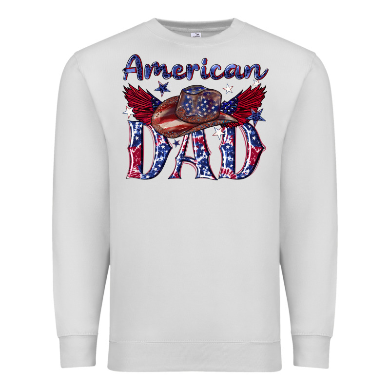 American Dad With Cowboy Premium Sweatshirt by texasbilliewilder | Teevron