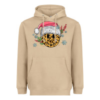 Mushroom leopard smiley face Heavyweight Hoodie - MaliasSmallBusiness