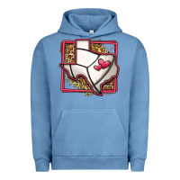 Pigment Pebble Blue leopard volleyball texas map Urban Hoodie - Jasminsmagicworld