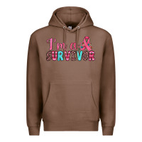 Chestnut i'm a survivor Premium Hoodie - JahusDesignShop