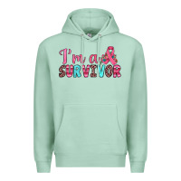 Seafoam i'm a survivor Premium Hoodie - JahusDesignShop