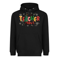 Black teacher claus Heavyweight Hoodie - MaliasSmallBusiness