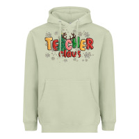 Matcha teacher claus Heavyweight Hoodie - MaliasSmallBusiness