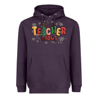Plum teacher claus Heavyweight Hoodie - MaliasSmallBusiness