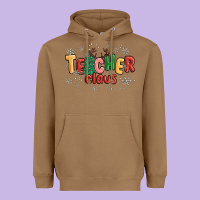 Heavyweight Hoodie teacher claus