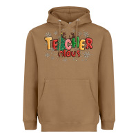 Toasted Coconut teacher claus Heavyweight Hoodie - MaliasSmallBusiness