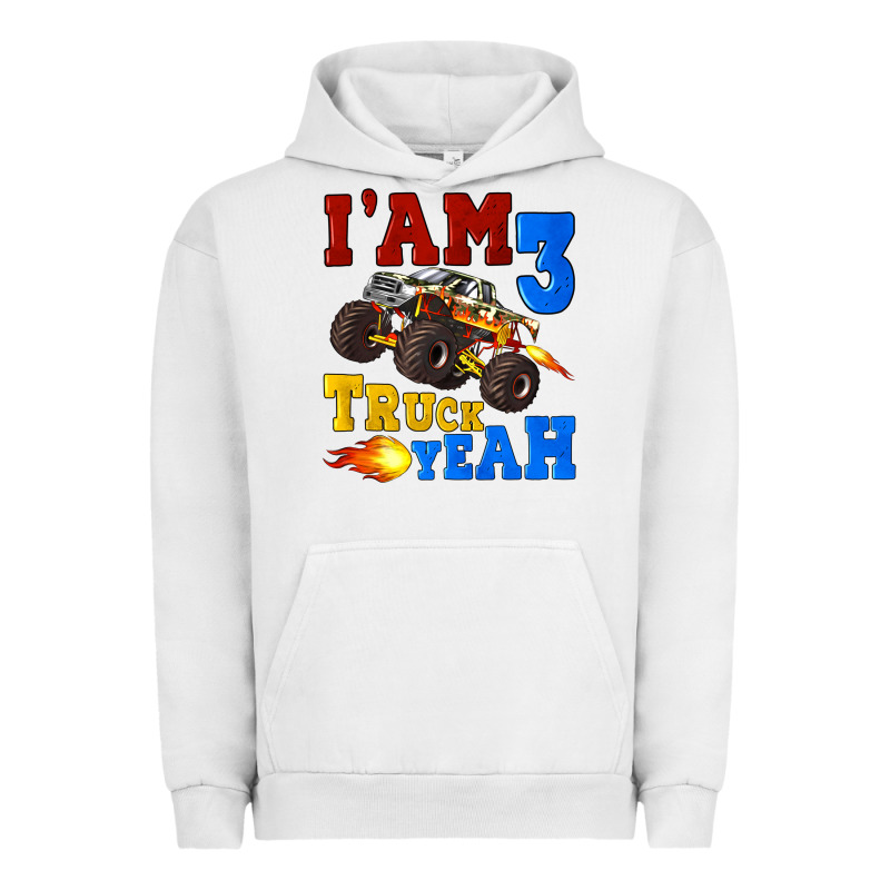 I'am Three Truck Yeah Urban Hoodie by Artiststas | Teevron
