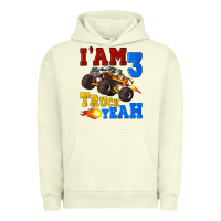 Pigment Pistachio i'am three truck yeah Urban Hoodie - Artiststas