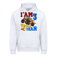 White i'am three truck yeah Urban Hoodie - Artiststas