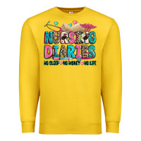 Lemon nursing diaries no sleep no money no life Premium Sweatshirt - Zillion Design Studio