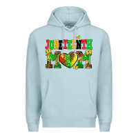 Blue Mist juneteenth mom Premium Hoodie - AdoDesignShop