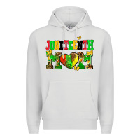 Dove Grey juneteenth mom Premium Hoodie - AdoDesignShop